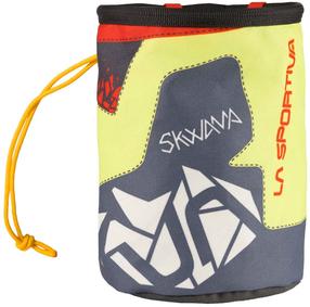 Magnēzija maisiņš La Sportiva Skwama, dzeltena krās.