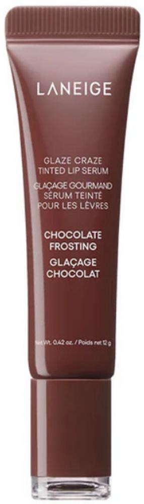 Huuleseerum, värviga Laneige Glaze Craze Tinted, 12 g, chocolate frosting