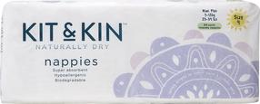 Sauskelnės Kit & Kin Naturally Dry Nappies, 4 dydis, 9 - 15 kg, 34 vnt.