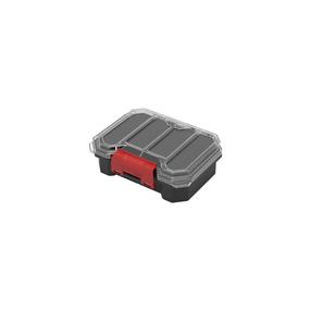 Organizatorius - dėklas įrankiams Qbrick QR Compact S, 11 cm x 14.5 cm x 4.5 cm, skaidri sp./juoda sp.
