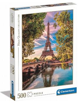 Dėlionė Clementoni Along the Seine 35524, 49 cm x 36 cm, 500 vnt., įvairių spalvų