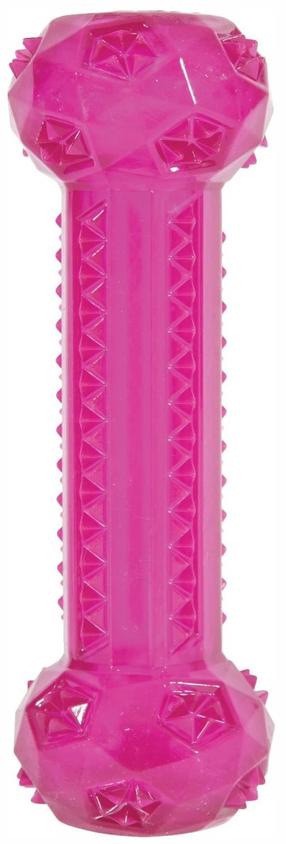Mänguasi koerale, luu Zolux Pop Stick, 15 cm, roosa v., 15 cm