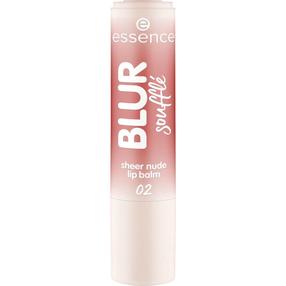 Lūpų balzamas Essence Blur Soufflé Sheer Nude, 3 g, nude peach sp., 02