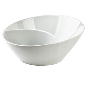 Servēšanas bļoda Mondex Basic, Ø 20.5 cm, balta krās., porcelāna