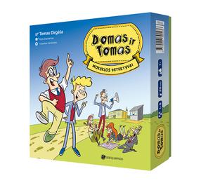 Kortų žaidimas DOMAS IR TOMAS Mokyklos Detektyvai