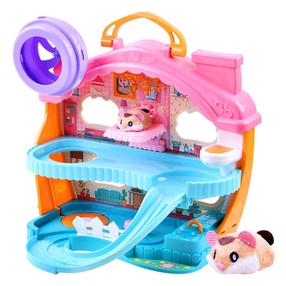 Mänguloom, koos tarvikutega hamster Little ZA3988, mitmevärviline