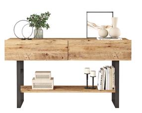 Konsoles galds Kalune Design ML23-A, brūna krās., 138.8 cm x 43 cm x 75.7 cm