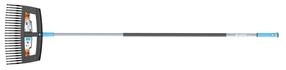 Grābeklis vēdekļa Cellfast 525 40-111, ar kātu, 1730 mm, zila krās./melna krās./pelēka krās.