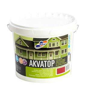 Krāsas koka fasādēm Rilak Akvatop, sarkanbrūna krās., 3.6 l