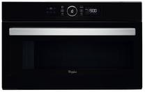 Įmontuojama mikrobangų krosnelė Whirlpool AMW 730 NB, su apšvietimu, juoda sp., 1000 W Prekė su pažeista pakuote.