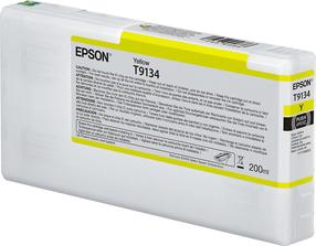 Tintes printera kasetne Epson T9134, dzeltena krās., 200 ml