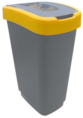 Sorteerimiskast Jotta Domino, 25 l, kollane v./hall v.