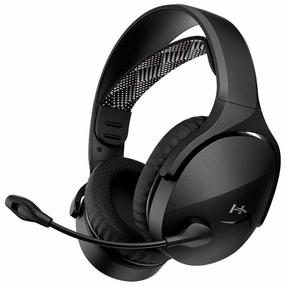Bezvadu spēļu austiņas HP HyperX Cloud Jet, melna krās.
