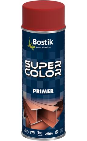 Gruntas, universalūs Bostik Super Color Primer, matinis, 0.4 l, raudona sp.