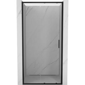 Dušo durys Mexen Exo, 115 cm x 200 cm, juoda sp./grūdintas