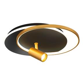 Šviestuvas lubų Opviq 4156-3-19, LED, 3000 °K, 1 x 51 W, aukso sp./juoda sp. / aukso sp.