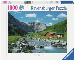 Dėlionė Ravensburger Karwendel Mountains, Austria, 70 cm x 50 cm, 1000 vnt.