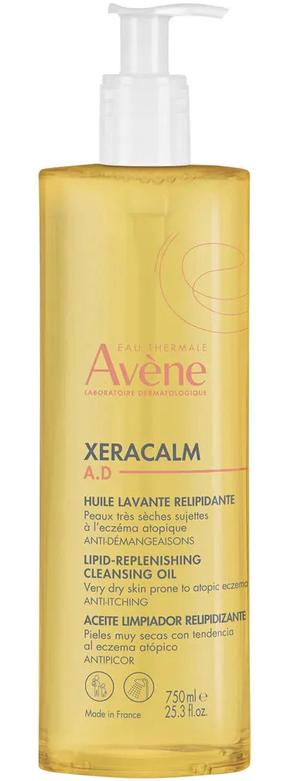Attīrošā sejas eļļa Avene Xeracalm AD, 750 ml, 0+