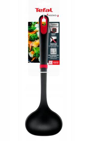Половник Tefal Ingenio Plus, 30 см, черный цв.