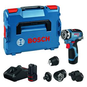Akumulatora skrūvgriezējs - urbis ar bateriju Bosch GSR 12V-35 FC, 12 V, 3 Ah
