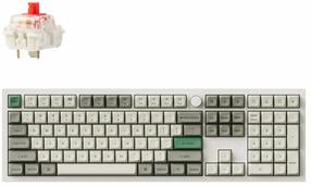 Belaidė kompiuterio klaviatūra Keychron Q6 Max Q6M-P1 Gateron Jupiter Red, EN, balta sp.