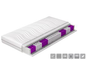 Čiužinys Paola Microfibre, 200 cm x 120 cm, vidutinio kietumo