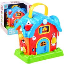Edukacinis žaislas House, 13.5 cm, įvairių spalvų