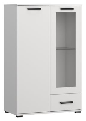Komoda ADRK Frazio, balta sp., 123.6 cm x 40 cm x 80 cm