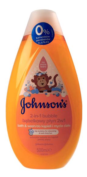 Vannas putas Johnson's Baby Kids Bubble Bath & Wash, 500 ml