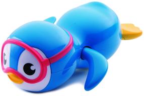 Žaislinis gyvūnas, pingvinas Munchkin Wind Up Swimming Scuba Buddy 01197202, mėlyna sp.