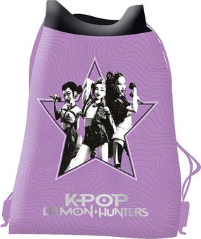 Krepšys avalynei, sportui KPop Demon Hunters, violetinė sp.