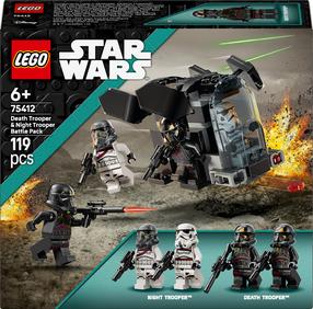 Конструктор LEGO® Star Wars Боевой набор мертвого солдата и ночного солдата 75412, 119 шт.