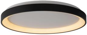 Lampa griesti Lucide Vidal 46103/38/30, LED, 2700 °K, 1 x 38 W, balta krās. / melna krās., 48 x 48 cm