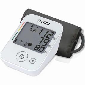 Augšdelma asinsspiediena mērītājs Haeger Digi Heart TM-ARM.003A, balta krās./pelēka krās.