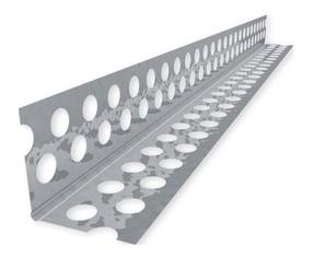 Perforeeritud nurk Briko, alumiinium, 2600 mm x 24 mm x 24 mm