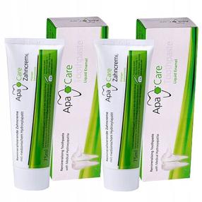 Dantų pastų rinkinys, remineralizuojanti ApaCare 2 x 75 ml