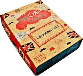 Kāršu spēle Creativo Fun Card English Collocations Part 2 403135, EN