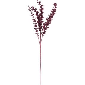 Mākslīgais zars, eikalipts, sarkanīgi violeta krās., 85 cm