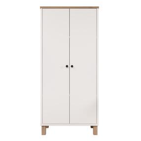 Spinta Kalune Design Nord ND5-SW, ąžuolo sp./balta sp., 61 cm x 33 cm x 133.6 cm