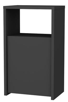 Naktsskapītis Kalune Design Carlin 322RTC1627, antracīta krās., 61.4 cm x 36 cm x 25.3 cm