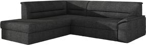 Kampinė sofa Elano Sawana 05, tamsiai pilka sp., kairinė, 255 x 212 cm x 90 cm