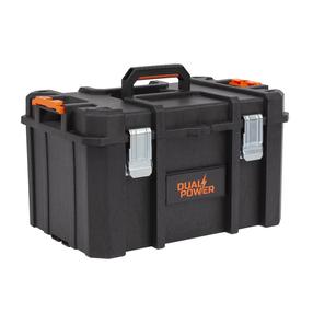 Instrumentu kaste Powerplus POWDPTB02, 52.8 cm x 37.1 cm x 28.4 cm, melna krās.