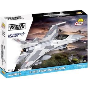 Konstruktor, lennuk Cobi Armed Forces F-16C Fighting Falcon 5910, 463 tk, valge v./hall v.