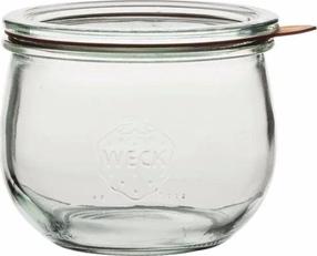 Toidu säilitamise konteinerite komplekt Jata Weck, 0.5 l, läbipaistev v.