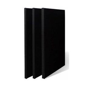 Канва, загрунтованный на опоре черный цв., 30 см x 1.6 см x 40 см