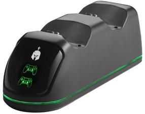 Įkroviklis Spartan Gear Spartan Gear Dual Charging Dock Station, juoda