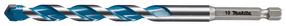 Grąžtas Makita TCT E-15067, medienai/metalas/keramikai, sraigtinis, hex, 10 mm x 15 cm