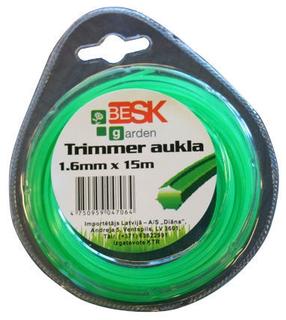 Nešiojamos žoliapjovės lynas Besk, 15 m x 1.6 mm