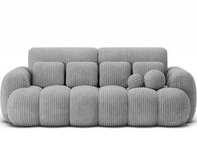Sofa-lova Cotonn Modullo, pilka sp., 256 x 119 cm x 105 cm