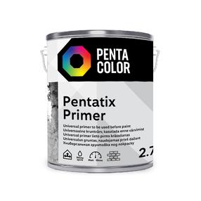 Gruntas Pentacolor Pentatix, balta sp., 2.7 l
